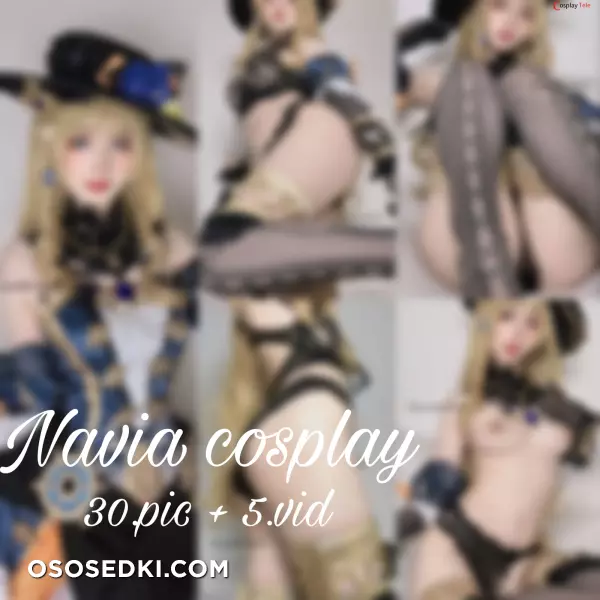 DreamlikeUwU cosplay Navia - Genshin Impact - 1