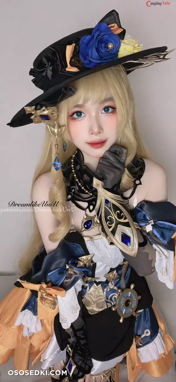 DreamlikeUwU cosplay Navia - Genshin Impact - 15