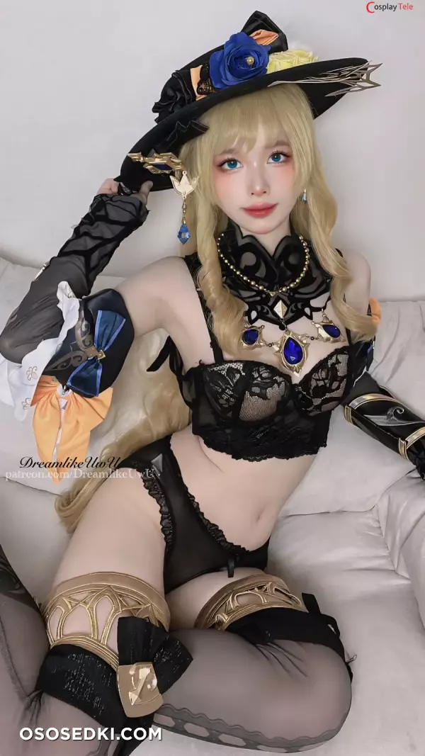 DreamlikeUwU cosplay Navia - Genshin Impact - 16