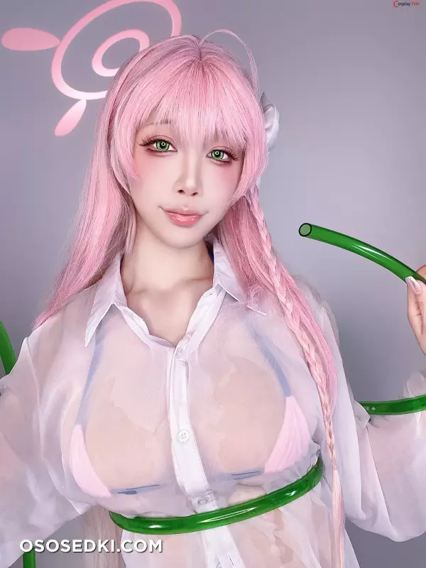 水淼aqua cosplay Urawa Hanako Selfies - Blue Archive - 44