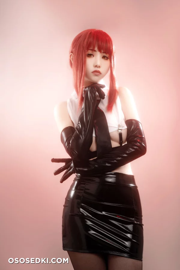 HornyCos - Red-Haired Petite Beauty Cosplays As Chainsaw Man Makima (Patreon) - 58