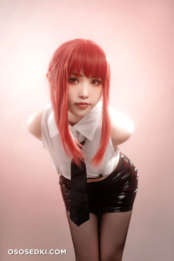 HornyCos - Red-Haired Petite Beauty Cosplays As Chainsaw Man Makima (Patreon) - 66