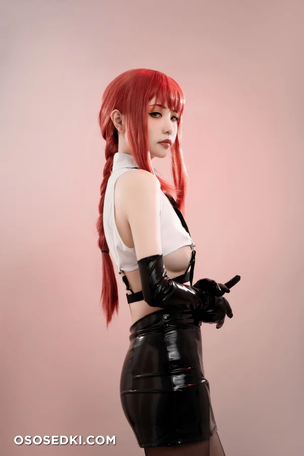 HornyCos - Red-Haired Petite Beauty Cosplays As Chainsaw Man Makima (Patreon) - 67