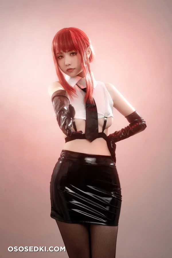 HornyCos - Red-Haired Petite Beauty Cosplays As Chainsaw Man Makima (Patreon) - 68