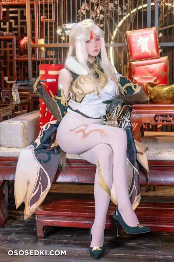 咬一口兔娘ovo (Yaokoututu) cosplay Ningguang - Genshin Impact - 11