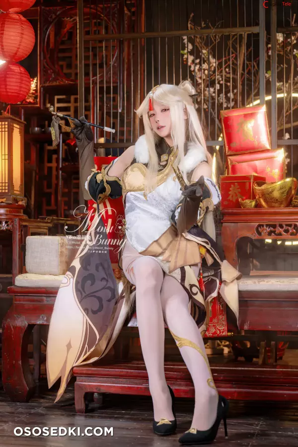 咬一口兔娘ovo (Yaokoututu) cosplay Ningguang - Genshin Impact - 16