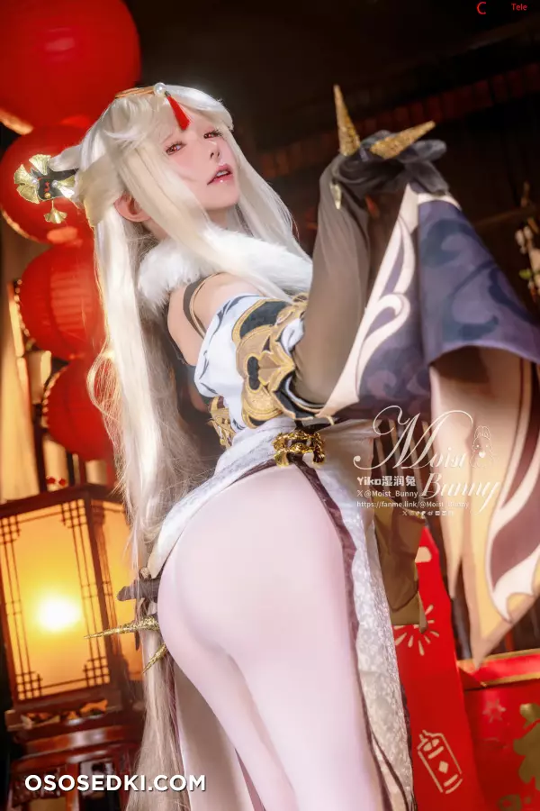 咬一口兔娘ovo (Yaokoututu) cosplay Ningguang - Genshin Impact - 17