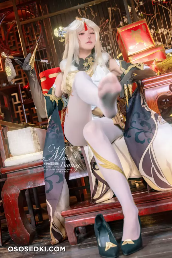 咬一口兔娘ovo (Yaokoututu) cosplay Ningguang - Genshin Impact - 19