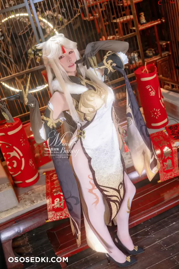 咬一口兔娘ovo (Yaokoututu) cosplay Ningguang - Genshin Impact - 9