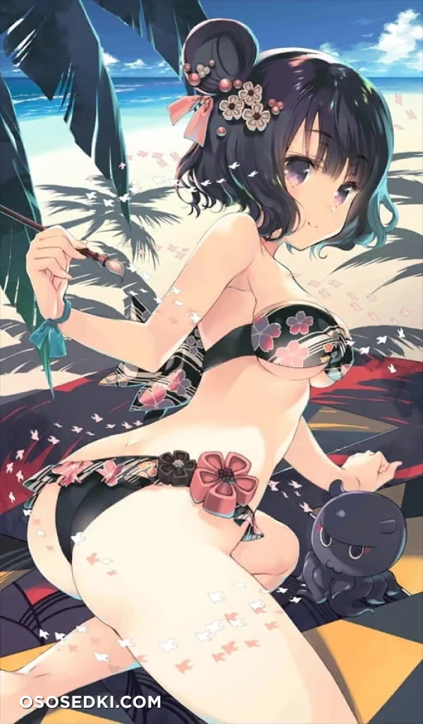 HaneAme 雨波 — Katsushika Hokusai - Painting Summer [Fate Grand Order] - 13