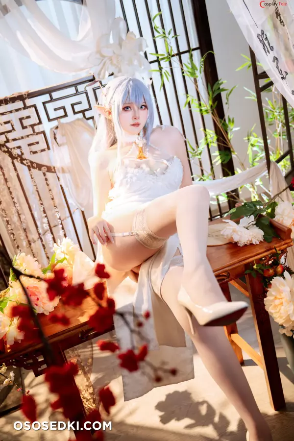Natsuko夏夏子 cosplay Albion Cheongsam - Azur Lane - 13