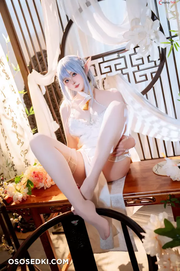Natsuko夏夏子 cosplay Albion Cheongsam - Azur Lane - 14
