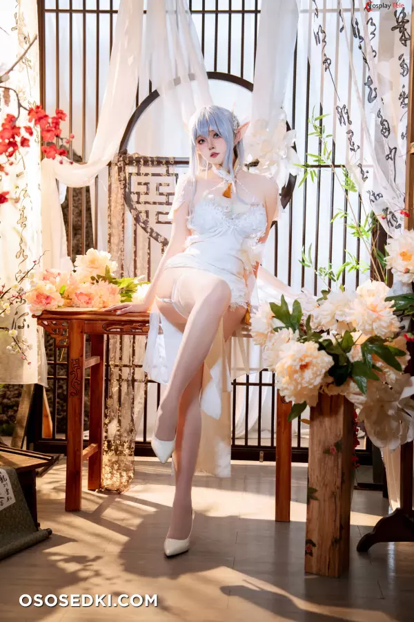 Natsuko夏夏子 cosplay Albion Cheongsam - Azur Lane - 6