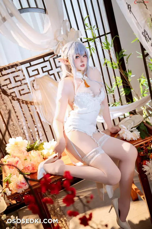 Natsuko夏夏子 cosplay Albion Cheongsam - Azur Lane - 9