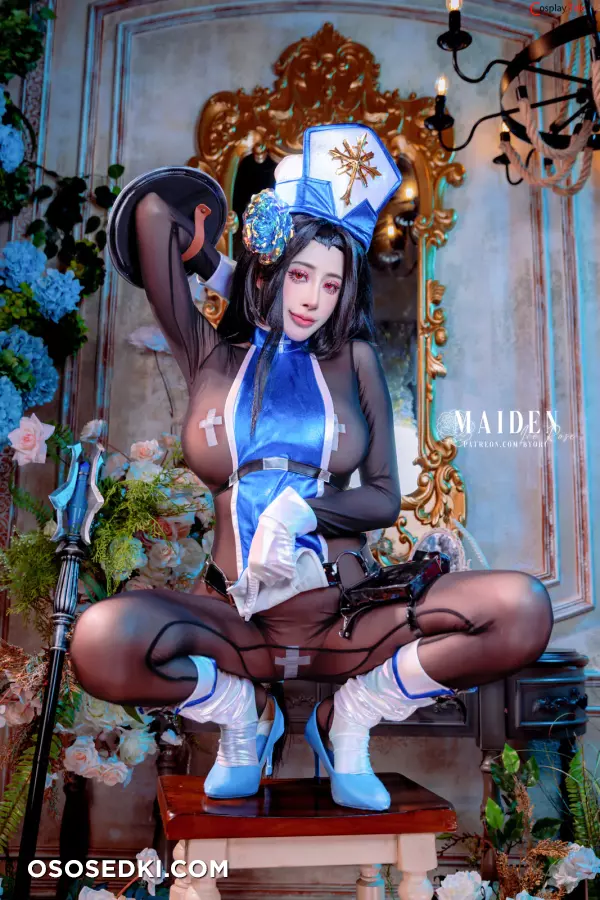 Byoru (ビョル) cosplay Maiden Ice Rose - NIKKE - 15