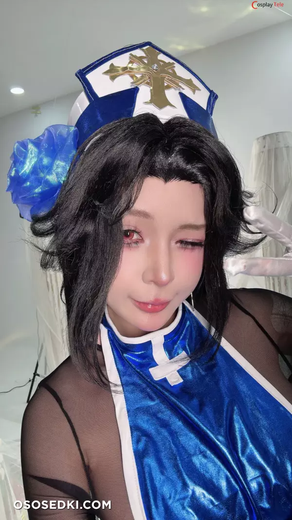 Umeko J cosplay Maiden Ice Rose - NIKKE - 80