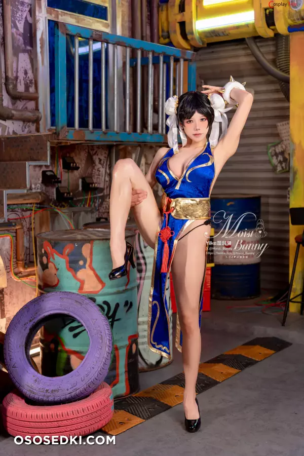 咬一口兔娘ovo (Yaokoututu) cosplay Chun Li Blossom Cheongsam - Street Fighter - 22