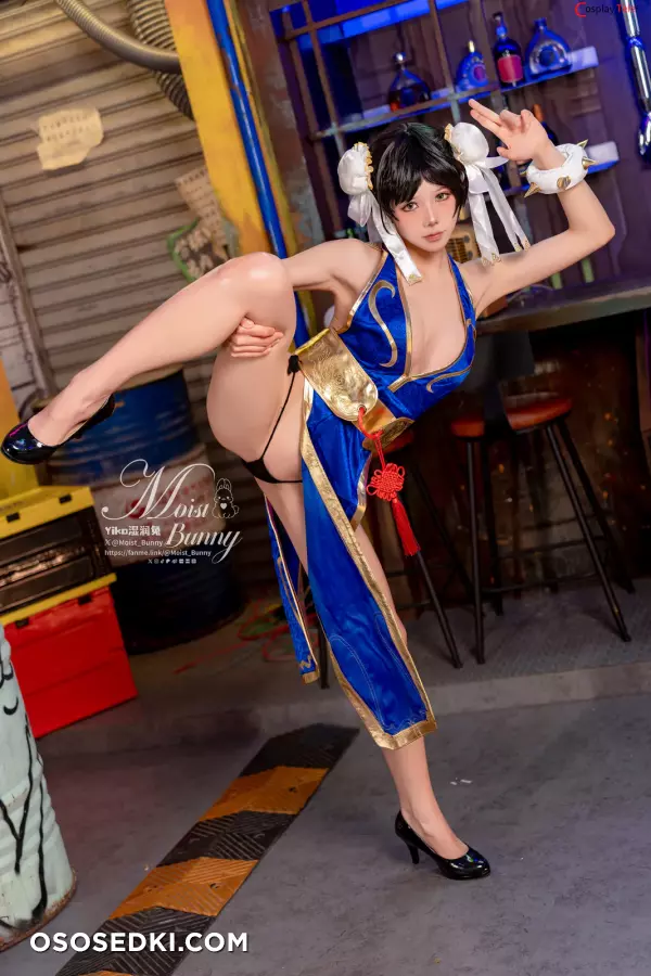 咬一口兔娘ovo (Yaokoututu) cosplay Chun Li Blossom Cheongsam - Street Fighter - 23