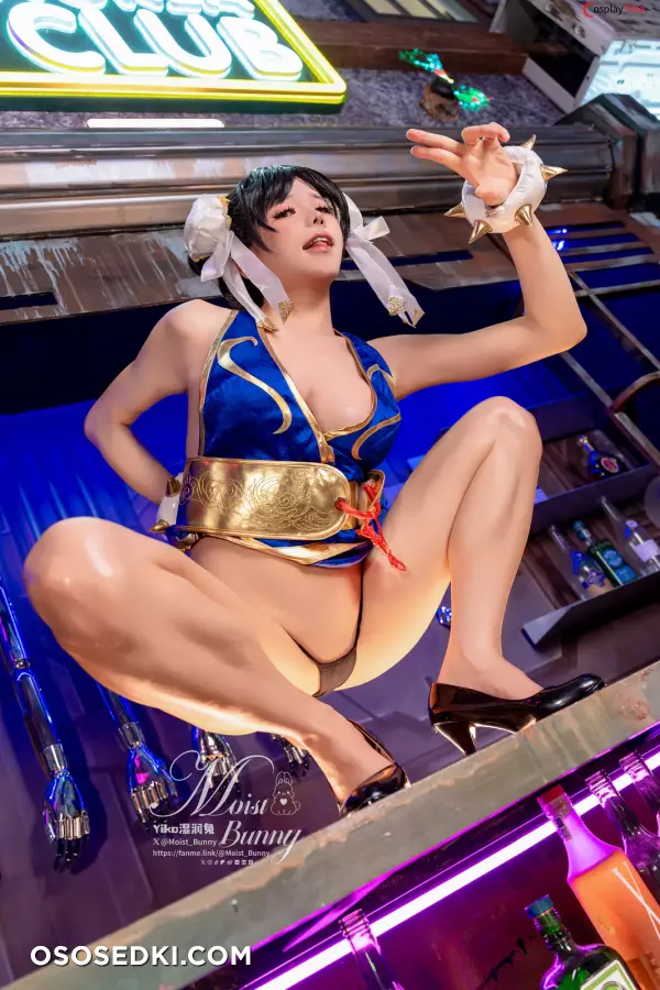 咬一口兔娘ovo (Yaokoututu) cosplay Chun Li Blossom Cheongsam - Street Fighter - 37