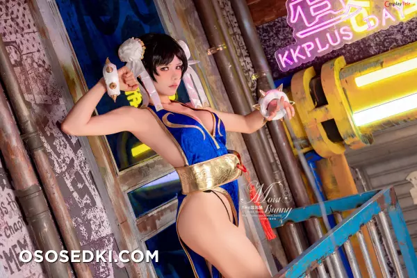 咬一口兔娘ovo (Yaokoututu) cosplay Chun Li Blossom Cheongsam - Street Fighter - 43