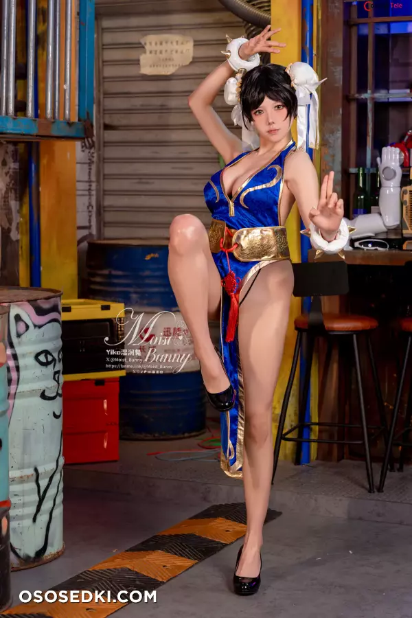 咬一口兔娘ovo (Yaokoututu) cosplay Chun Li Blossom Cheongsam - Street Fighter - 8