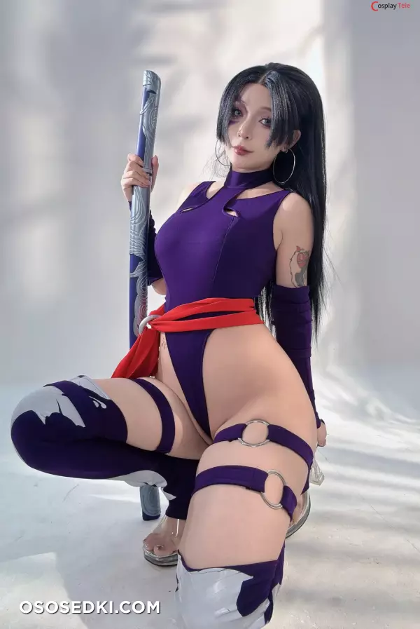 Umeko J cosplay Psylocke - Marvel Rivals - 79
