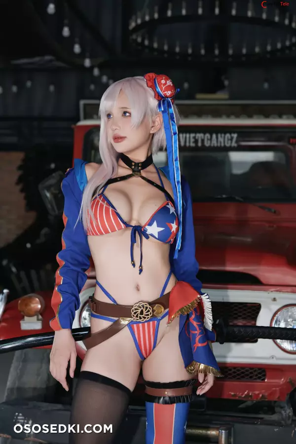 Puypuy プィプィ (Puypuychan) cosplay Miyamoto Musashi Berserker - Fate/Grand Order - 11