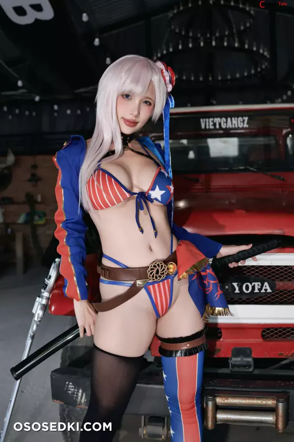 Puypuy プィプィ (Puypuychan) cosplay Miyamoto Musashi Berserker - Fate/Grand Order - 6