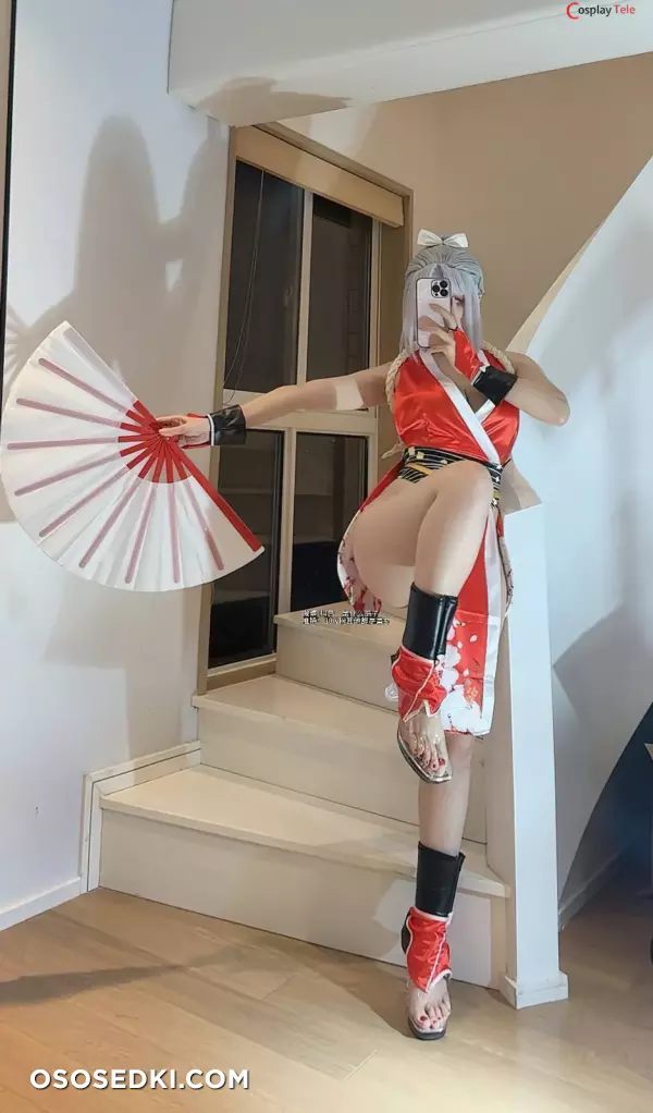 九言 (Jiu Yan) cosplay Mai Shiranui - Naraka Bladepoint - 20