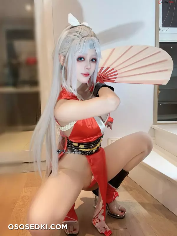 九言 (Jiu Yan) cosplay Mai Shiranui - Naraka Bladepoint - 33
