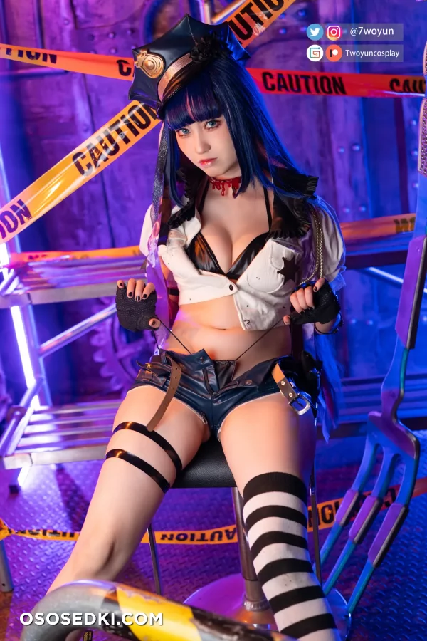 Twoyun - Stocking Anarchy - Panty And Stocking With Garterbelt - 14