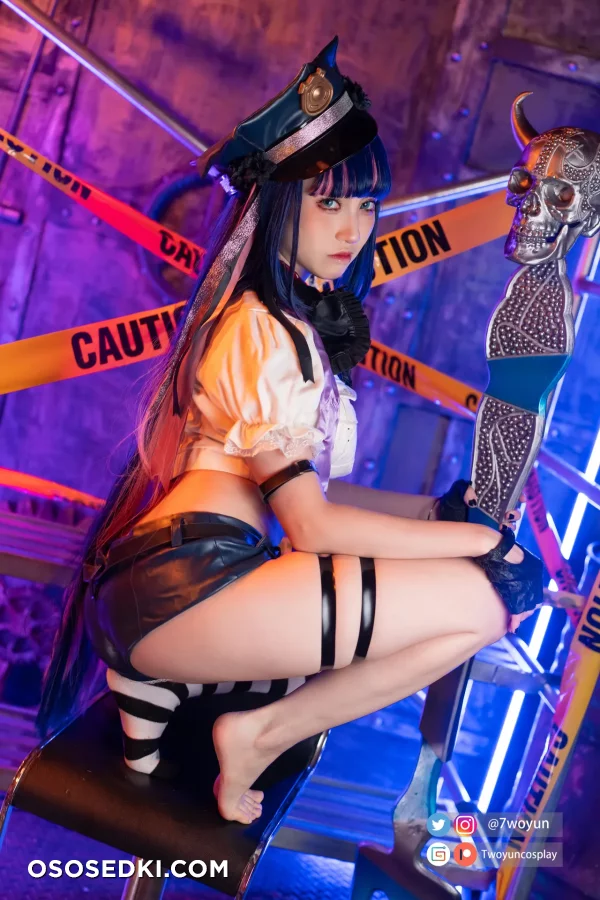 Twoyun - Stocking Anarchy - Panty And Stocking With Garterbelt - 19