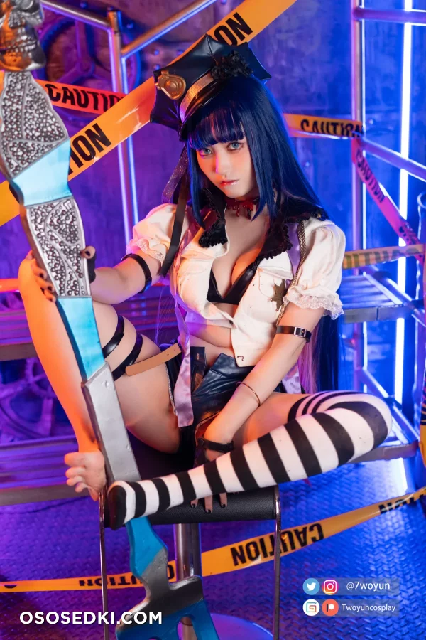 Twoyun - Stocking Anarchy - Panty And Stocking With Garterbelt - 20