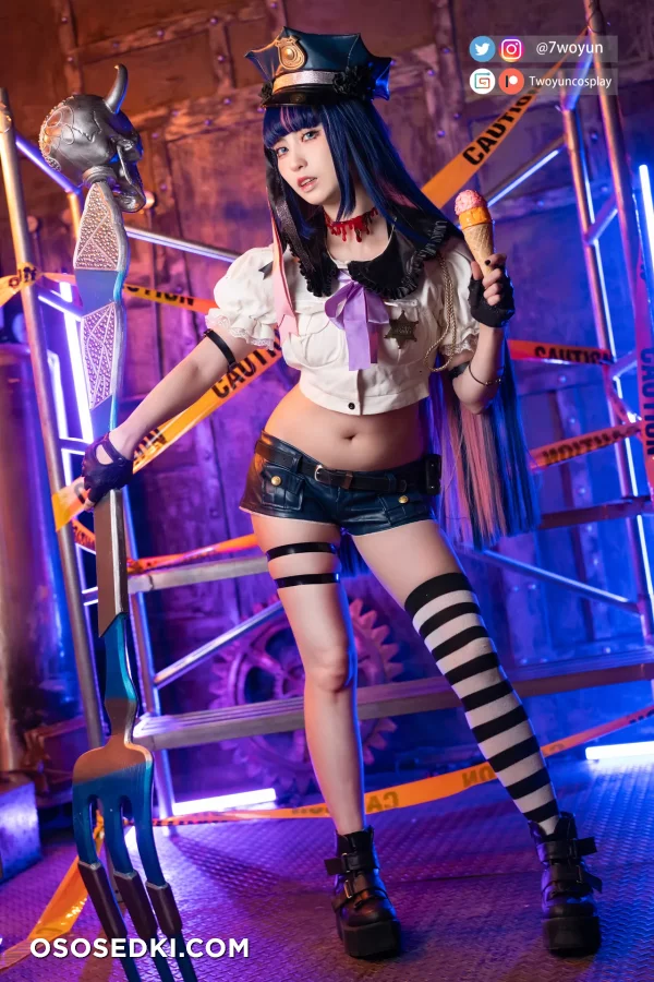 Twoyun - Stocking Anarchy - Panty And Stocking With Garterbelt - 35