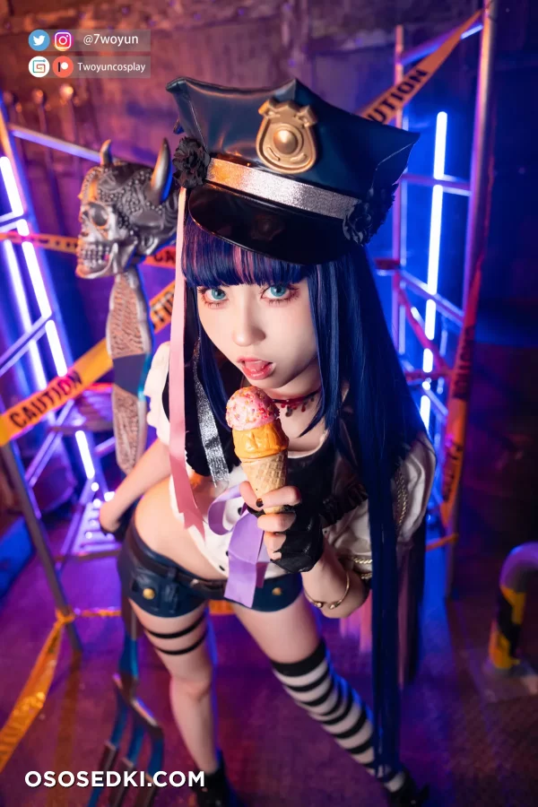 Twoyun - Stocking Anarchy - Panty And Stocking With Garterbelt - 36