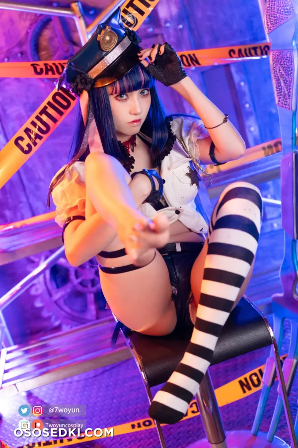 Twoyun - Stocking Anarchy - Panty And Stocking With Garterbelt - 37