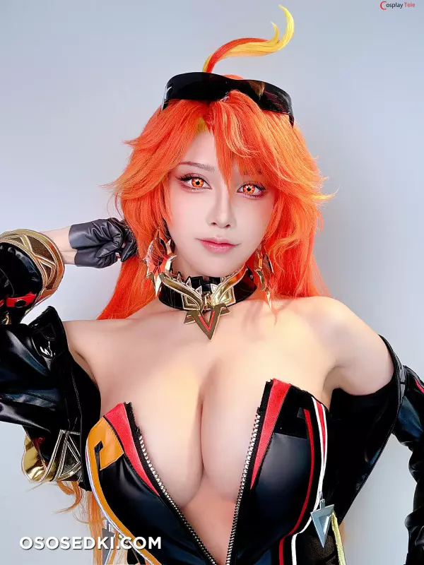 水淼Aqua cosplay Mavuika Selfies - Genshin Impact - 1