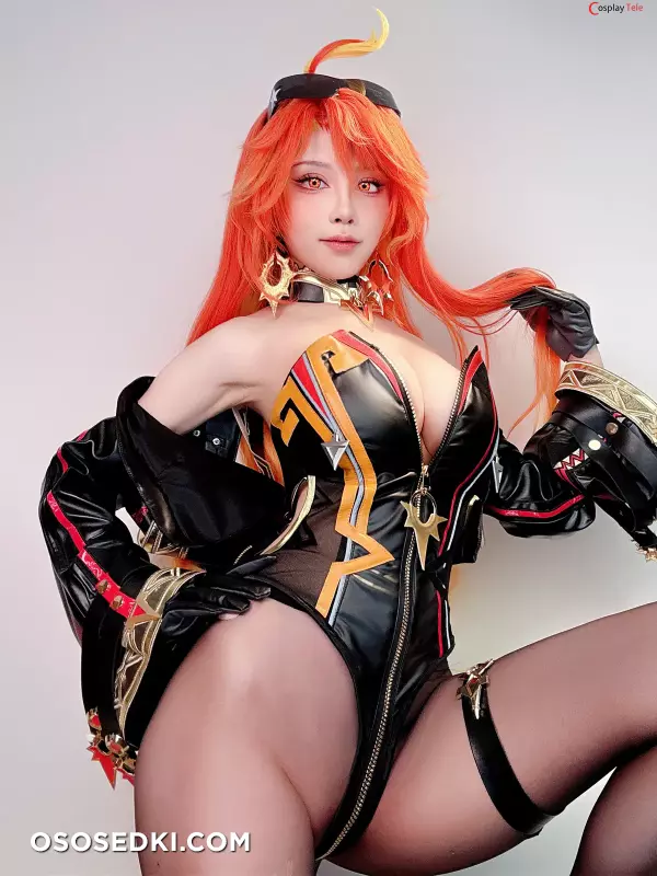 水淼Aqua cosplay Mavuika Selfies - Genshin Impact - 9