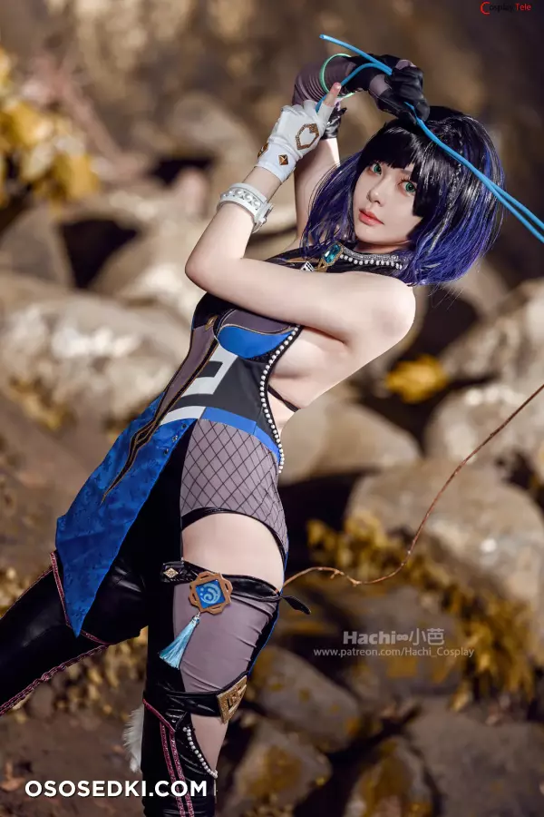Hachi 小芭 cosplay Yelan - Genshin Impact - 12