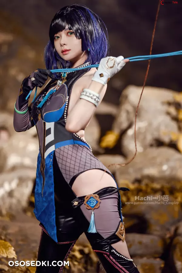 Hachi 小芭 cosplay Yelan - Genshin Impact - 13