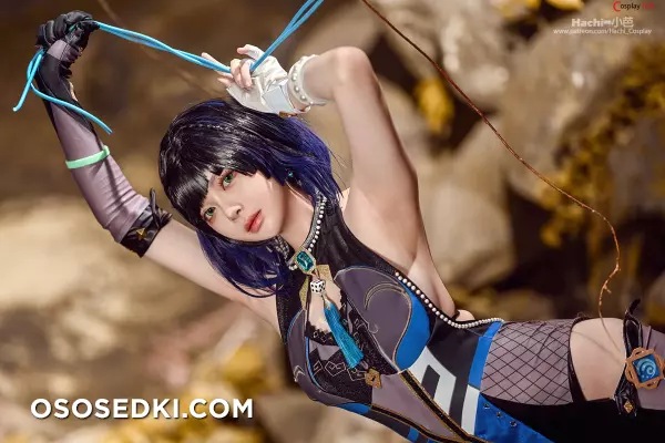 Hachi 小芭 cosplay Yelan - Genshin Impact - 15