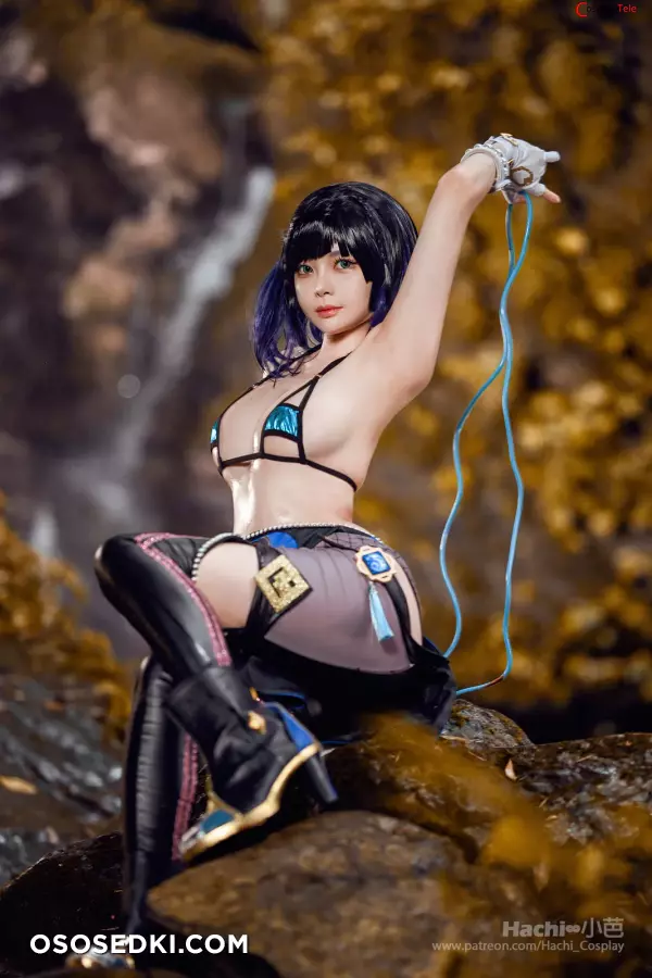 Hachi 小芭 cosplay Yelan - Genshin Impact - 16