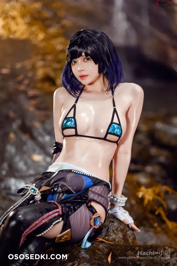 Hachi 小芭 cosplay Yelan - Genshin Impact - 18