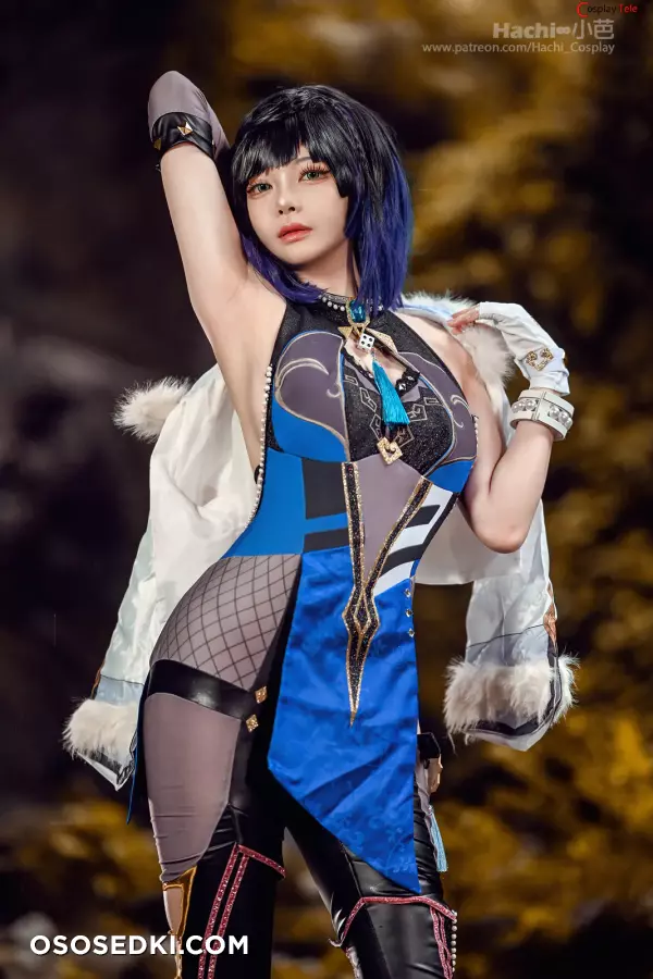 Hachi 小芭 cosplay Yelan - Genshin Impact - 2