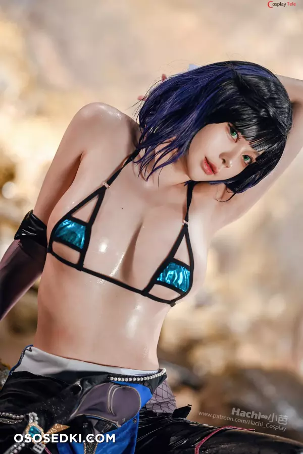Hachi 小芭 cosplay Yelan - Genshin Impact - 20