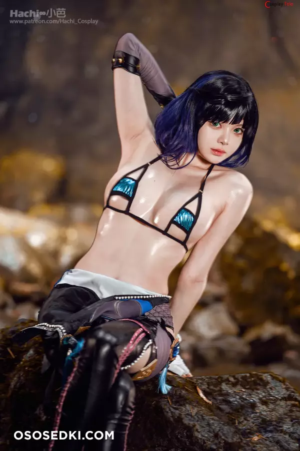 Hachi 小芭 cosplay Yelan - Genshin Impact - 23