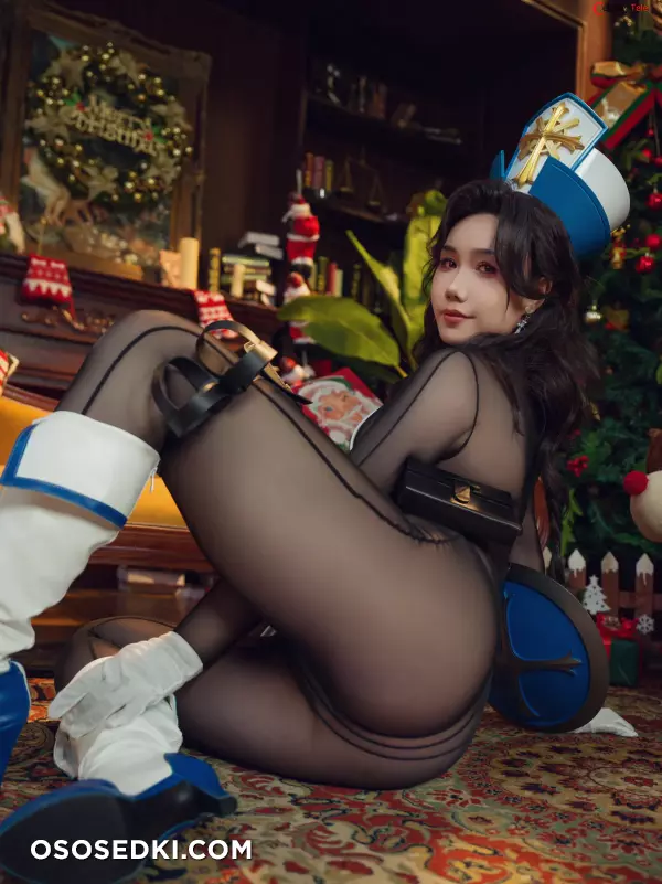 麻花麻花酱 (Mahua Mahuajiang) cosplay Maiden Ice Rose - NIKKE - 17