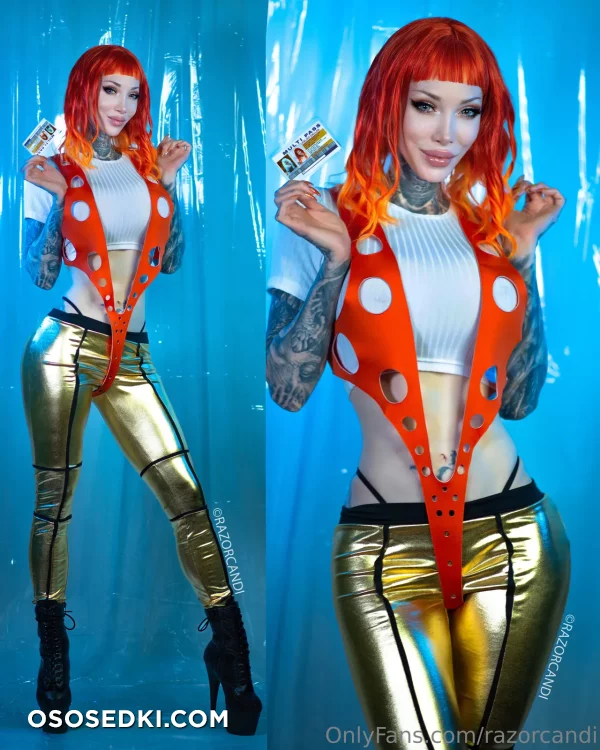 Razor Candi - Leeloo Minai Lekatariba-lamina-tchai Ekbat De Sebat - The Fifth Element - 1