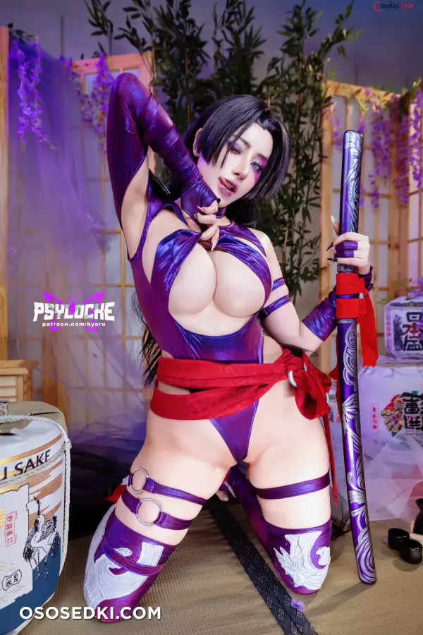 Byoru (ビョル) cosplay Psylocke - X-Men - 25