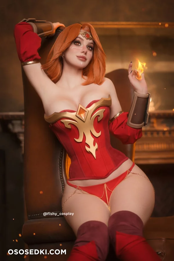 Daria Kravets | Fishy Cosplay - Lina - Defense Of The Ancients - 1